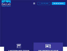 Tablet Screenshot of dallaswebsitedesign.com